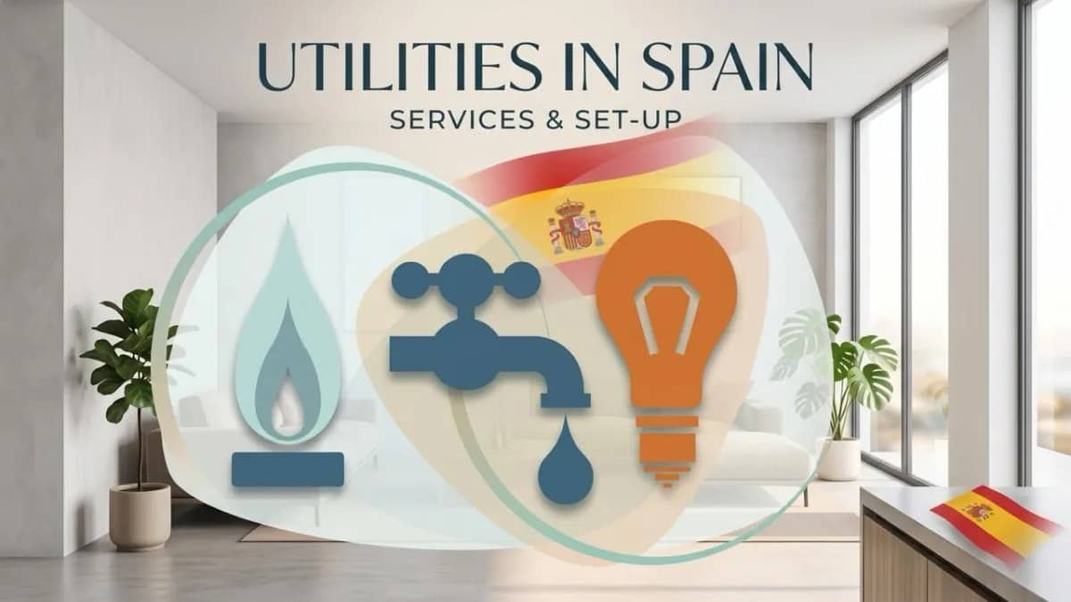 Setting Up Utilities in Spain as an American: Electricity, Gas, Water, Internet, and Mobile in 2026